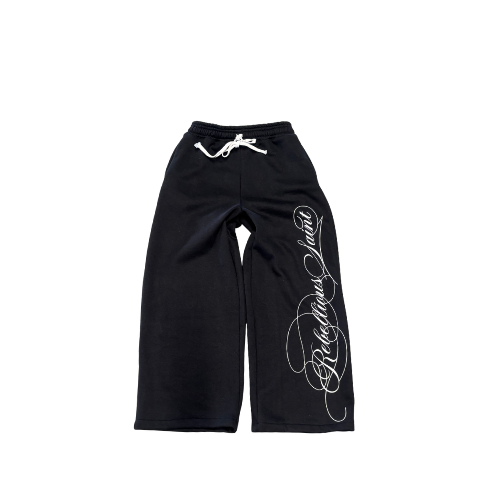 REBELLIOUS SAINT CALLIGRAPHY SWEATS