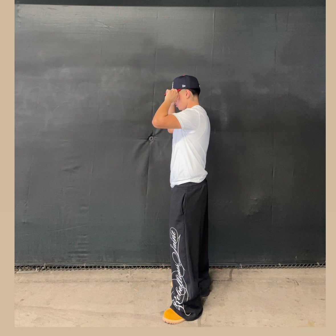 REBELLIOUS SAINT CALLIGRAPHY SWEATS